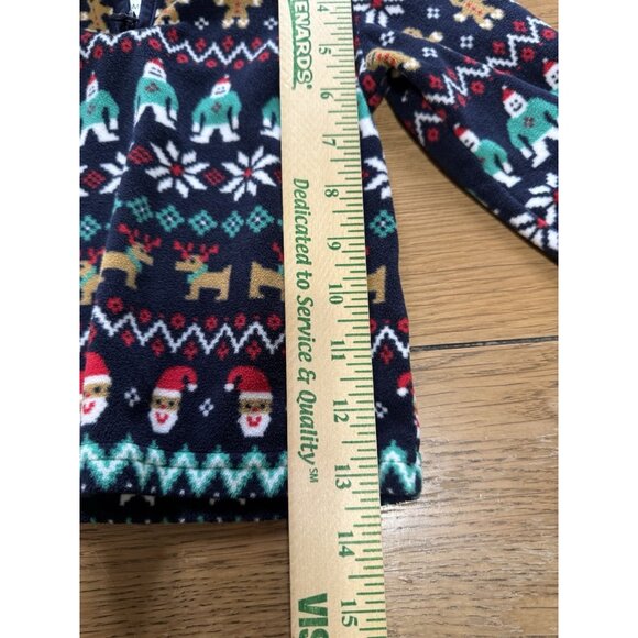 Oshkosh Bgosh Kids Size 24M Sweater Toddler Fleece Pullover Holiday Polyester - Picture 4 of 11